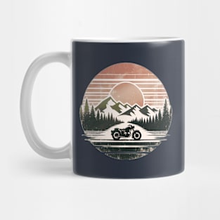 Vintage Ride: Timeless Thrill. Mug